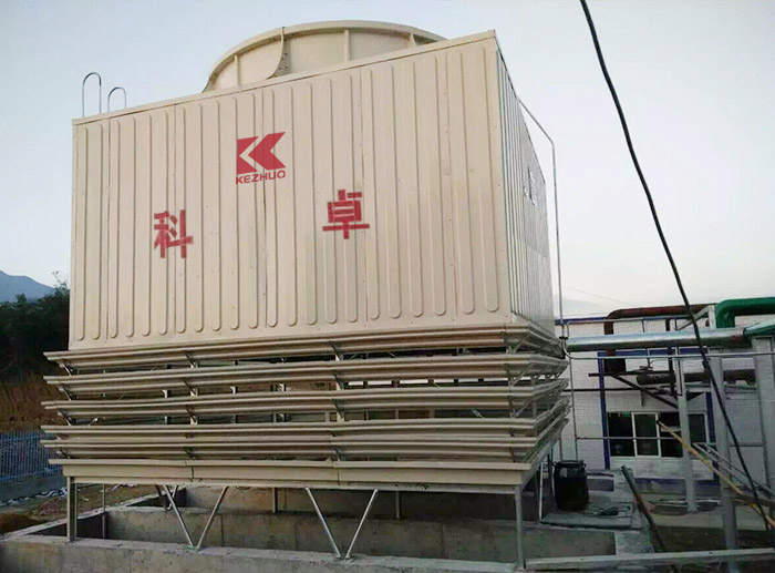 逆流方形冷却塔